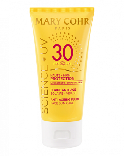 Mary Cohr Солнцезащитная эмульсия для лица SPF 30 - Fluide Anti-Âge Visage SPF 30, 50 мл
