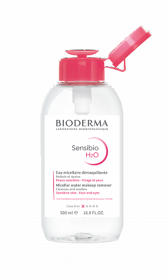 Bioderma Sensibio Н2О Мицеллярная вода (помпа), 500 мл