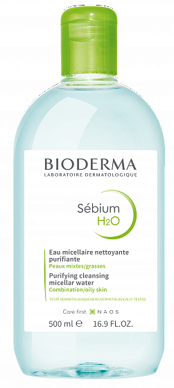 Bioderma Sebium Себиум Н2О Мицеллярная вода, 500 мл
