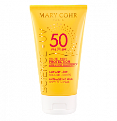  Солнцезащитное Молочко для тела SPF 50 Mary Cohr LAIT ANTI-AGE SOLAIRE CORPS SPF 50 