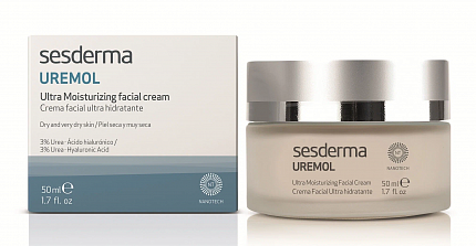 Sesderma UREMOL Ultra moisturizing facial cream Крем ультра увлажняющий для лица, 50 мл