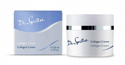 Dr. Spiller Collagen Cream Увлажняющий крем с коллагеном для обезвоженной кожи, 50 мл