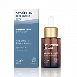 Sesderma Hidraderm Hyal Liposomal serum, Сыворотка липосомальная с гиалуроновой кислотой, 30 мл 