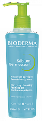 Себиум Очищающий гель Bioderma Sebium Gel moussant 
