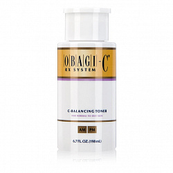 OBAGI C-Balancing Toner Тоник-лосьон для восстановления уровня pH для нормальной и жирной кожи, 198 мл