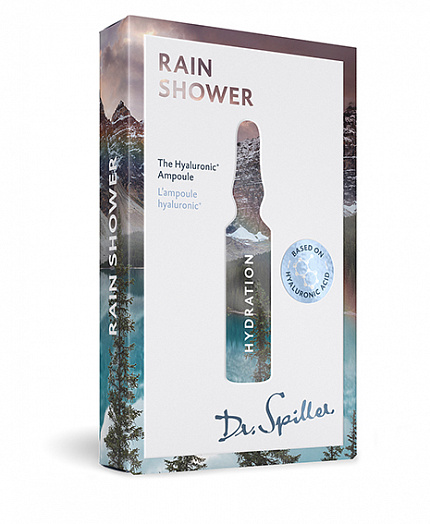 Dr. Spiller The Hyaluronic Ampoule «RAINSHOWER» Ампульный концентрат «Весенний дождь», 14 мл
