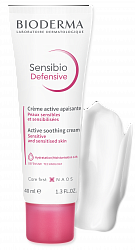 Сенсибио Легкий крем для чувствительной кожи Bioderma Sensibio Defensive 