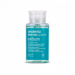 Sesderma SENSYSES Cleanser Sebum, Лосьон липосомальный для снятия макияжа для жирной и склонной к акне кожи, 200 мл