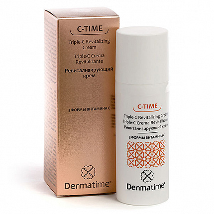 Dermatime C-TIME Triple-C Revitalizing Cream Ревитализирующий крем с 3 формами вит C, 50 мл