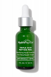 HydroPeptide Несмываемый пилинг-уход для комплексного омоложения и защиты клеток кожи, Triple Acid Peptide Peel, 30мл. 
