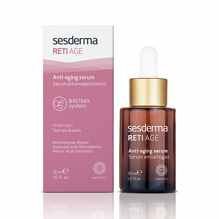 Sesderma RETI AGE Anti-aging serum Сыворотка антивозрастная, 30 мл