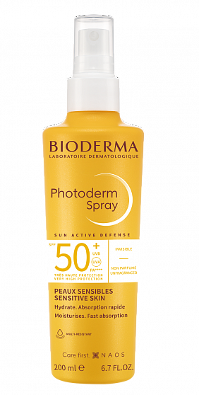 Bioderma Photoderm Фотодерм Спрей SPF 50+, 200 мл