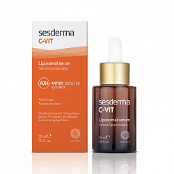 Sesderma C-VIT Liposomal serum, Сыворотка липосомальная с витамином С, 30 мл