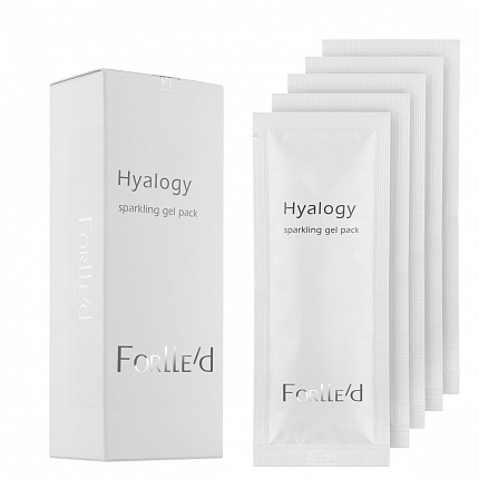 Forlled Hyalogy Sparkling gel pack Гелевая маска с эффектом пенообразования, 50 г