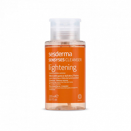 Sesderma SENSYSES Cleanser Lightening Лосьон для пигментированной и тусклой кожи, 200 мл 