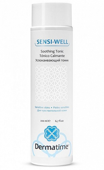 Dermatime SENSI-WELL Soothing Tonic Успокаивающий тоник для чувствительной кожи, 200 мл