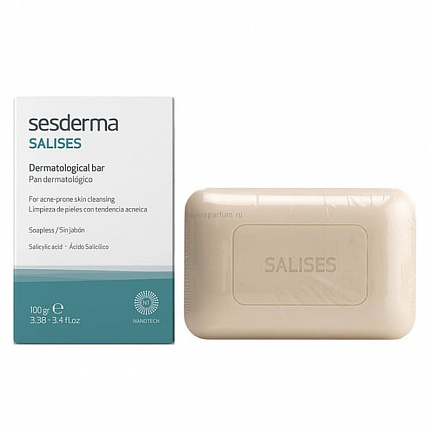 Sesderma SALISES Facial / body dermatological bar Мыло дерматологическое для лица и тела, 100 г