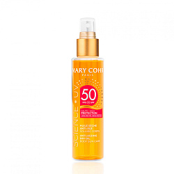 Солнцезащитное "сухое" масло для тела SPF 50 Mary Cohr HUILE SÈCHE ANTI-ÂGE CORPS SPF 50 