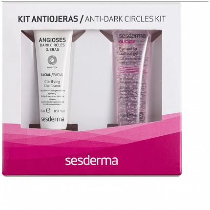 Sesderma KIT Anti-dark circles (ANGIOSES + GLICARE) Набор от темных кругов вокруг глаз, 30 мл 