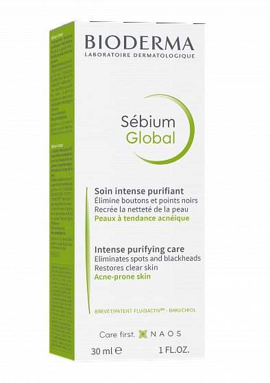 Bioderma Sebium Себиум Глобаль интенсивный уход, 30 мл