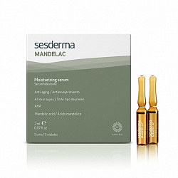 Sesderma MANDELAC Moisturizing serum, Сыворотка увлажняющая, 5шт по 2 мл. 