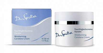 Dr. Spiller Moisturizing Carotene Cream Увлажняющий крем с каротином, 50 мл