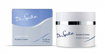 Dr. Spiller Azulen Cream Успокаивающий крем с азуленом для чувствительной кожи, 50 мл