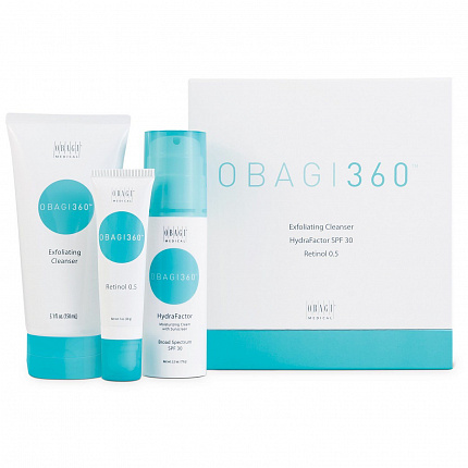 Система "Obagi 360" (Obagi 360 System) , набор без коробки, OBAGI, Cosmeceuticals LLC, USA