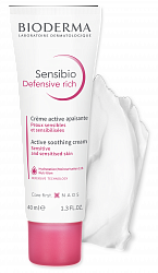 Сенсибио Насыщенный крем для чувствительной кожи Bioderma Sensibio Defensive rich 