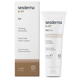 Sesderma K-VIT Facial/body clarifying gel, Гель депигментирующий, 50 мл