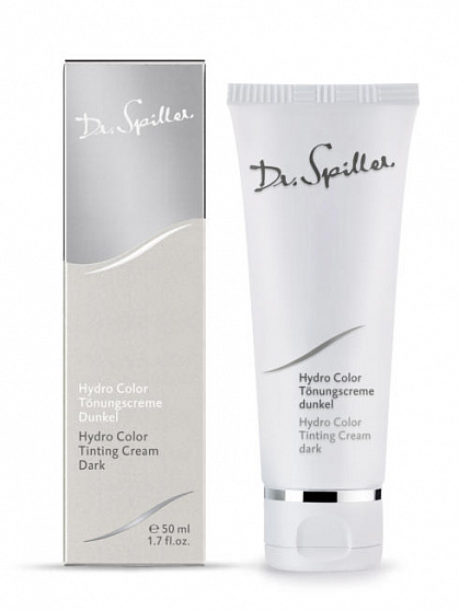 Dr. Spiller Hydro Color Tinting Cream Dark Увлажняющий крем с тонирующим эффектом Dark, 50 мл