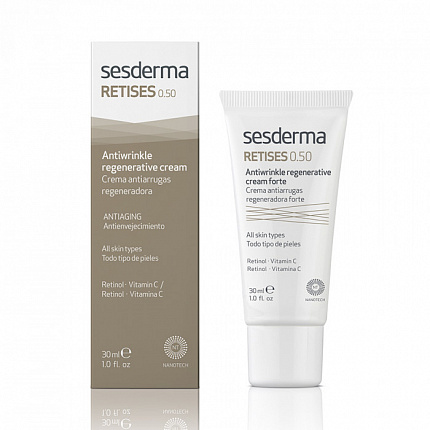 Sesderma RETISES 0,50% Antiwrinkle regenerative cream forte Крем против морщин форте, 30 мл
